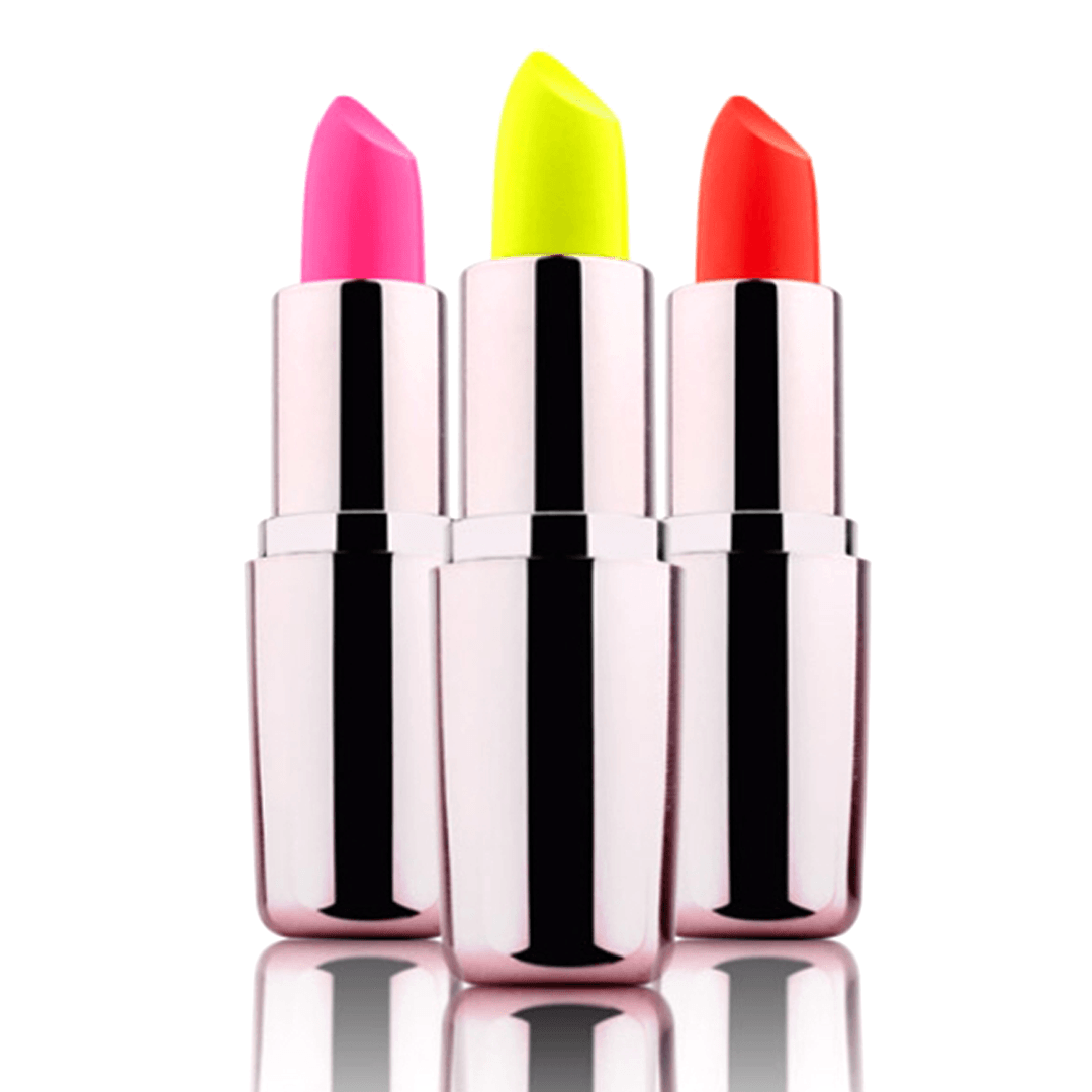 Fluorescent Glow Dark Lipstick – Bold Neon Color and Long Wear-My Makeup Brushset