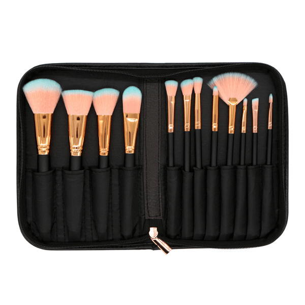 Gold Brush Set – 12 Piece Makeup Brushes For Flawless Looks-My Makeup Brushset