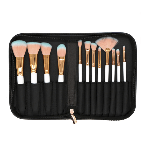 Gold Brush Set – 12 Piece Makeup Brushes For Flawless Looks-My Makeup Brushset