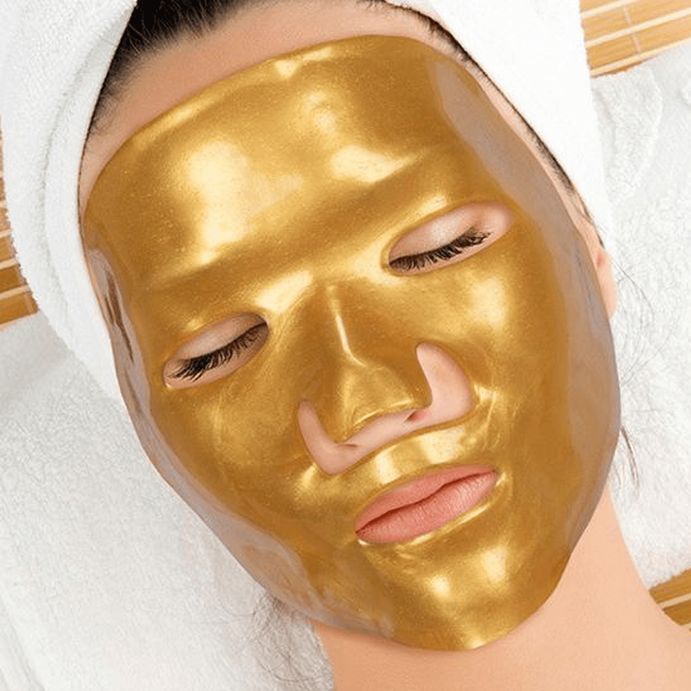 Gold Facial Mask – Hydrate, Brighten & Firm Your Skin-My Makeup Brushset