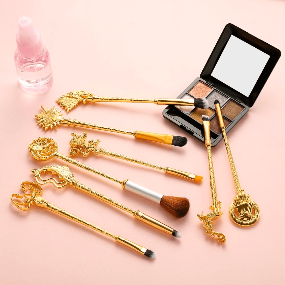 8 Piece GOT Inspired Brush Set – Fantasy-Inspired Makeup Brushes-My Makeup Brushset