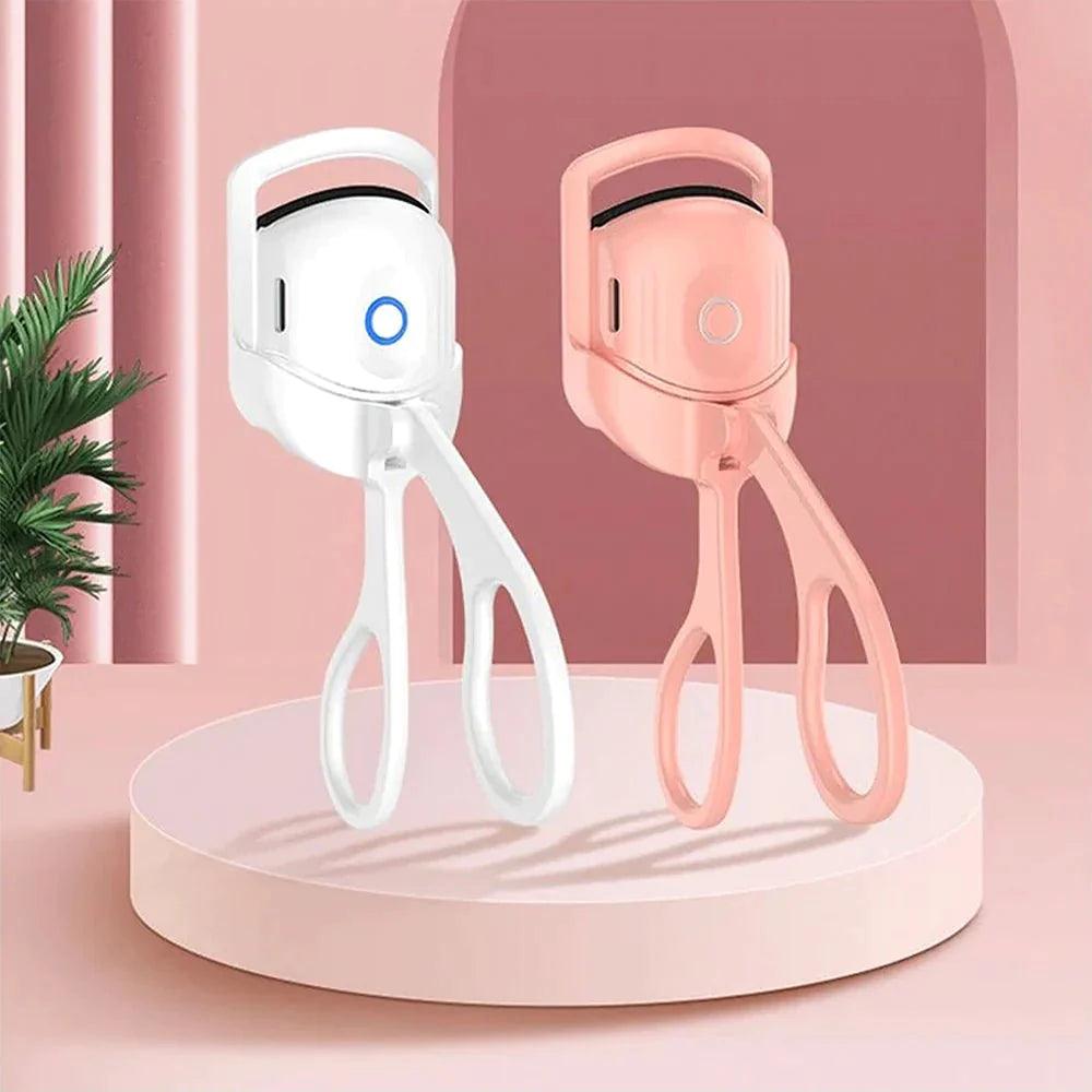 Heated Eyelash Curler - All day Long Lasting eyelash curls-My Makeup Brushset