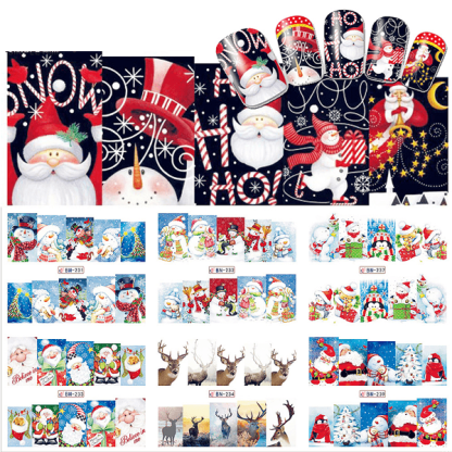 Christmas Nail Stickers ,  - My Make-Up Brush Set - US, My Make-Up Brush Set
 - 4