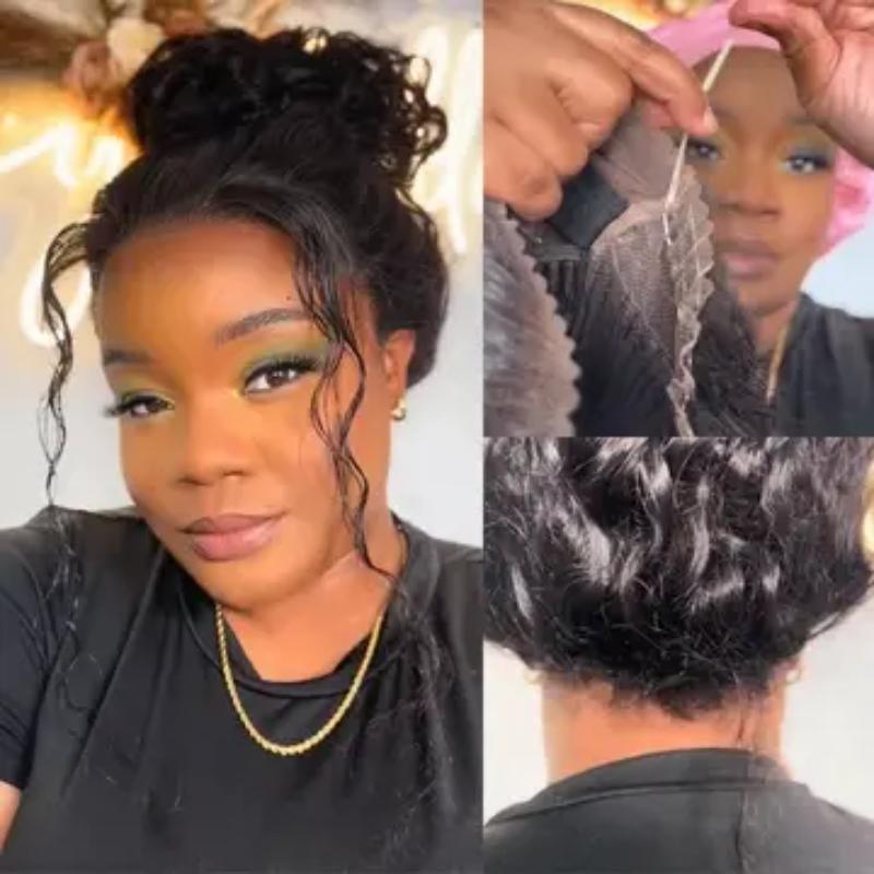360 Lace Frontal Wig - Hidden Strap for Natural Look-My Makeup Brushset