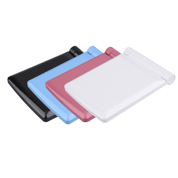 8 LED Light Pocket Mirror - Mirror With Adjustable LED Light-My Makeup Brushset