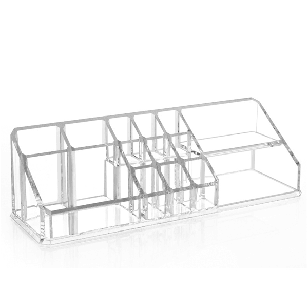 Acrylic Cosmetic Organizer – Clear and Space-Saving Makeup Storage-My Makeup Brushset