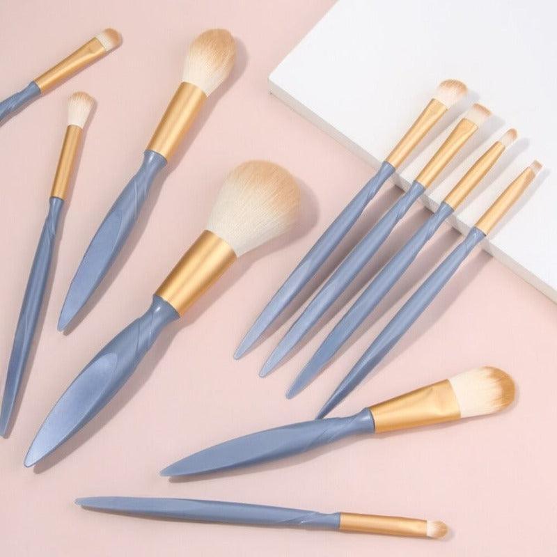 Professional Makeup Brushes - 10 Pieces Synthetic Cosmetic Set-My Makeup Brushset