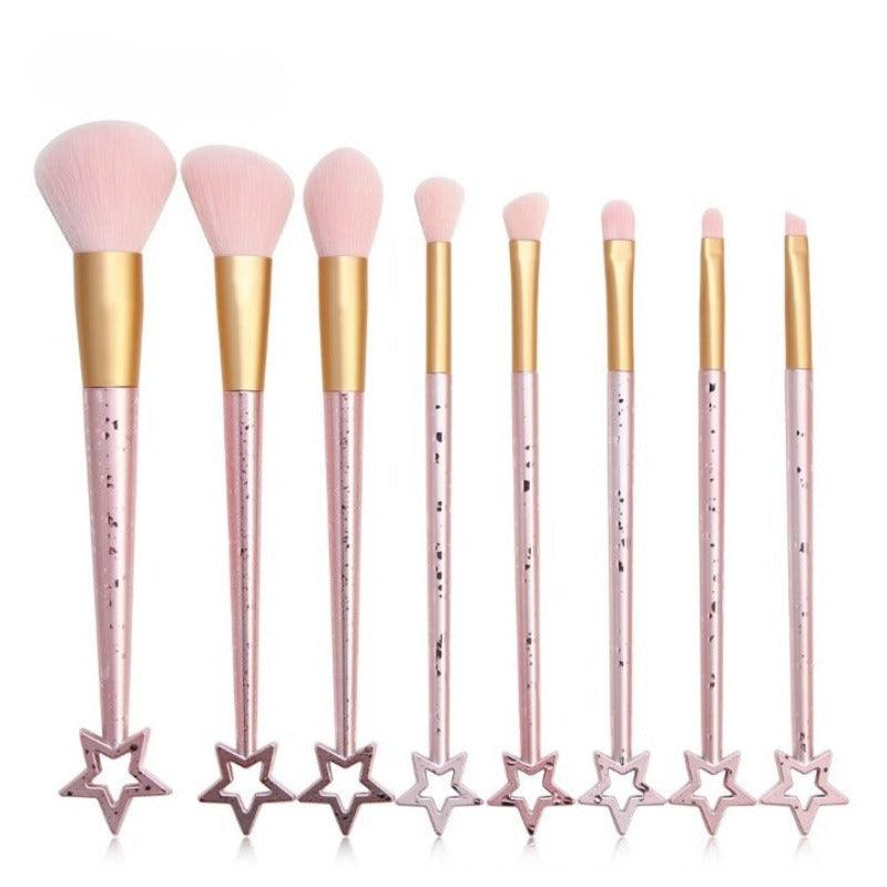 8 Pcs Makeup Brush Set – Soft, High-Quality  ,Perfect for Blending-My Makeup Brushset