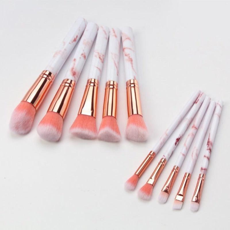 10 Pcs Professional Makeup Brush Set – Soft And Versatile Brushes-My Makeup Brushset