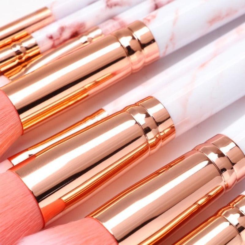 10 Pcs Professional Makeup Brush Set – Soft And Versatile Brushes-My Makeup Brushset