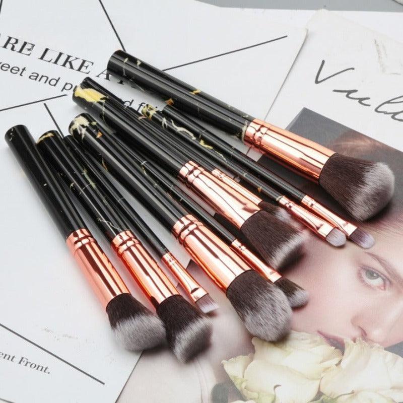 10 Pcs Professional Makeup Brush Set – Soft And Versatile Brushes-My Makeup Brushset