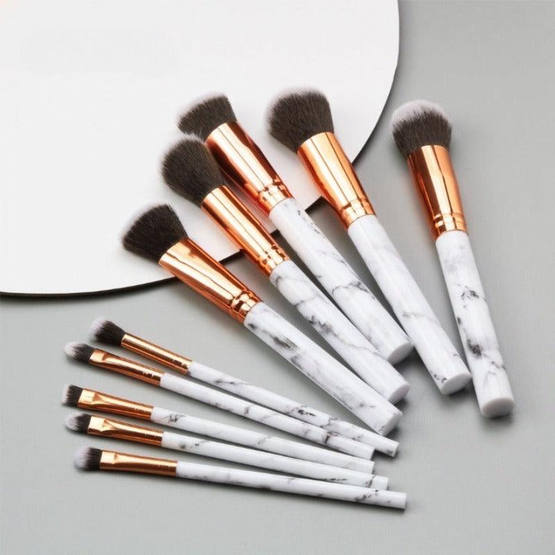 10 Pcs Professional Makeup Brush Set – Soft And Versatile Brushes-My Makeup Brushset