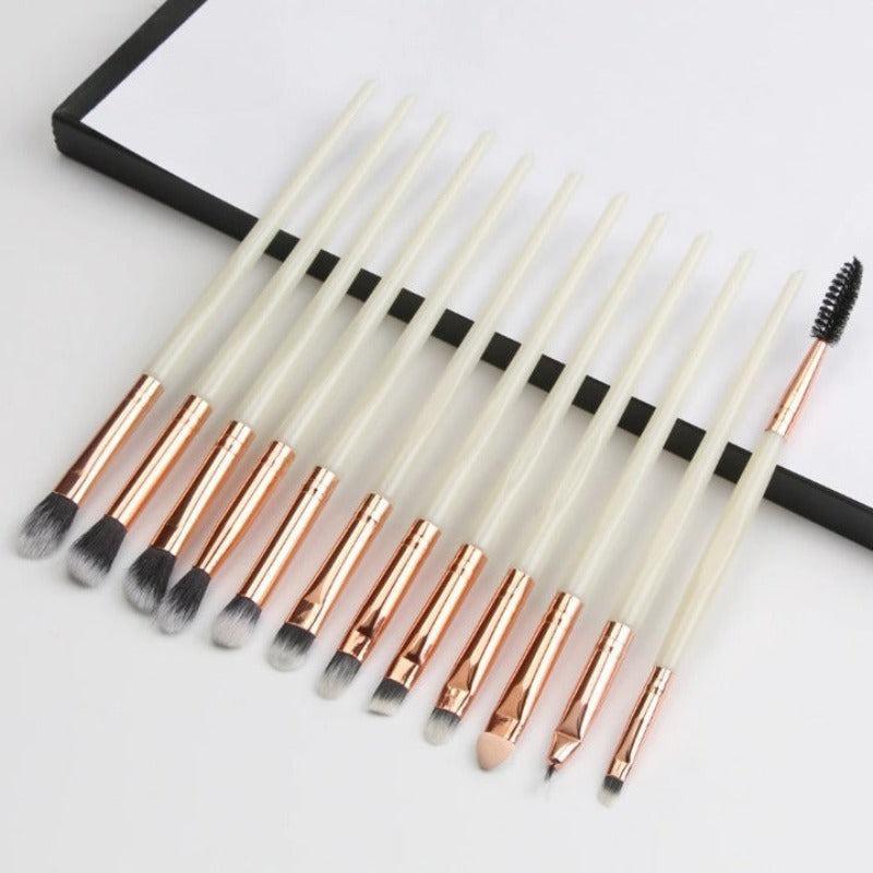 12 Pcs Professional Makeup Brush Set for Flawless Beauty Application-My Makeup Brushset