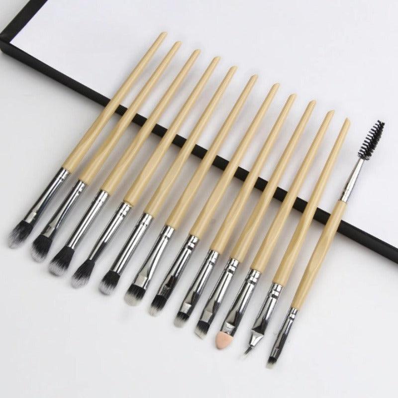 12 Pcs Professional Makeup Brush Set for Flawless Beauty Application-My Makeup Brushset
