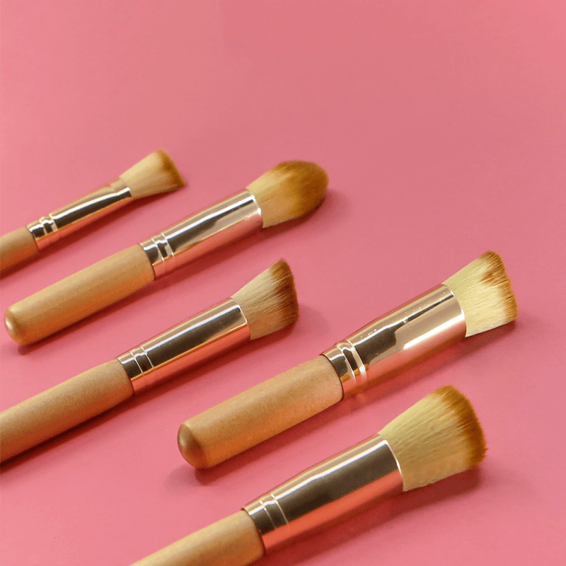 24 Piece Wooden Master Brush Set – Complete Makeup Application-My Makeup Brushset