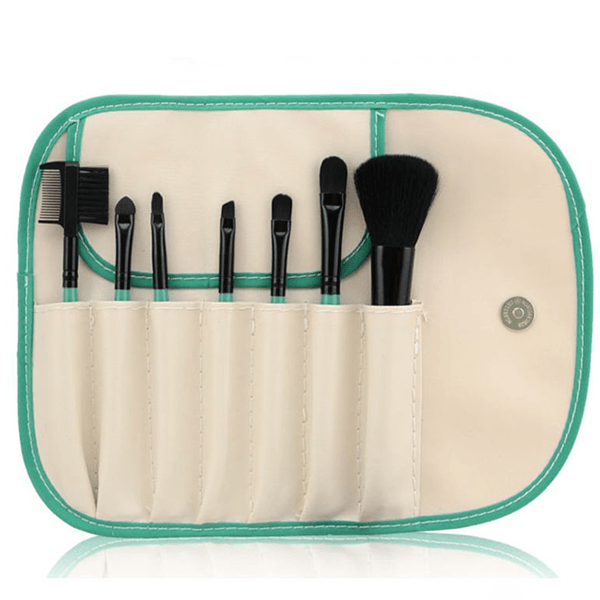 7 Piece Brush Set – Professional And Essential Daily Makeup Kit-My Makeup Brushset