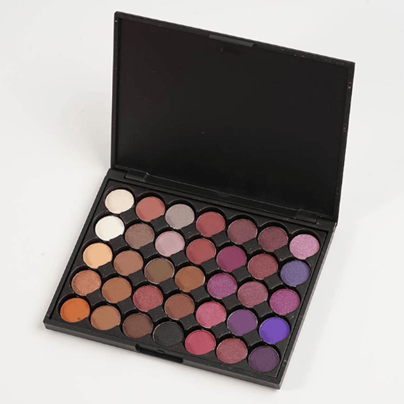 35 Shade MBS Artist Palette - Vibrant Eyeshadow Collection-My Makeup Brushset