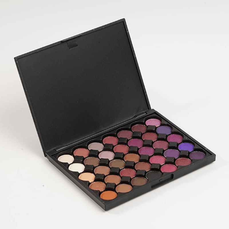 35 Shade MBS Artist Palette - Vibrant Eyeshadow Collection-My Makeup Brushset