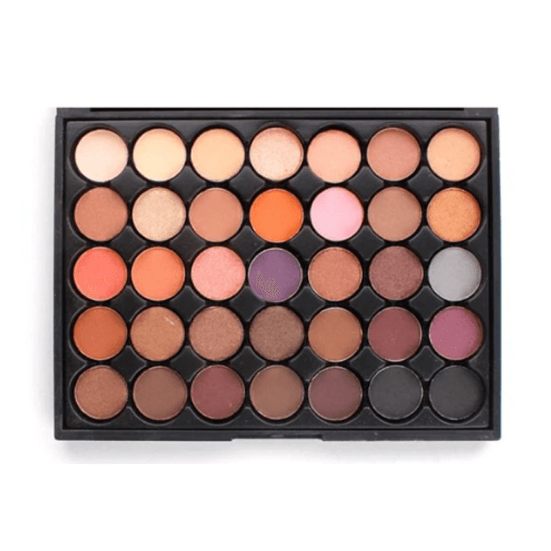 35 Shade MBS Artist Palette - Vibrant Eyeshadow Collection-My Makeup Brushset