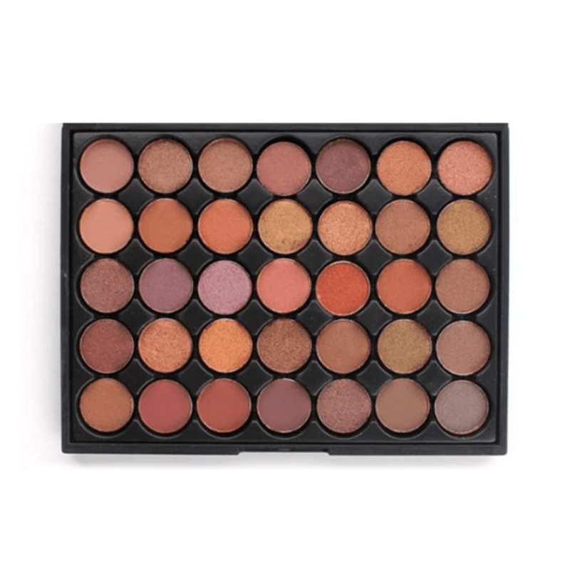 35 Shade MBS Artist Palette - Vibrant Eyeshadow Collection-My Makeup Brushset