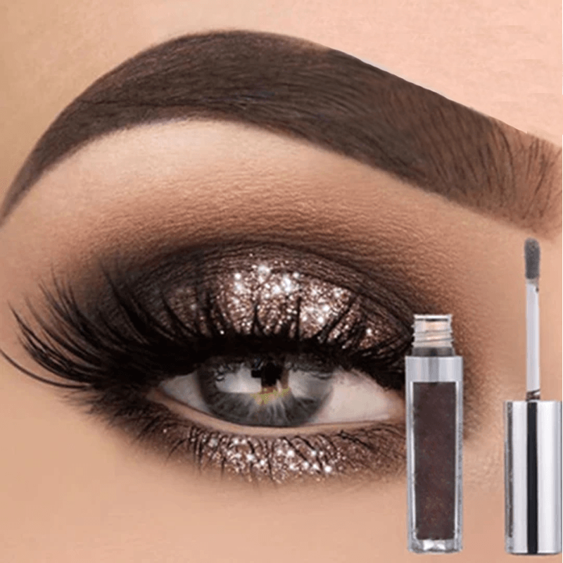 Metallic Liquid Eyeshadow – High-Pigment, Long-Lasting Shine-My Makeup Brushset