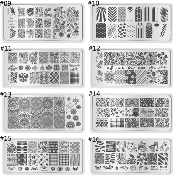 Nail Art Stamp Plate - Stunning Nail Designs At Home-My Makeup Brushset