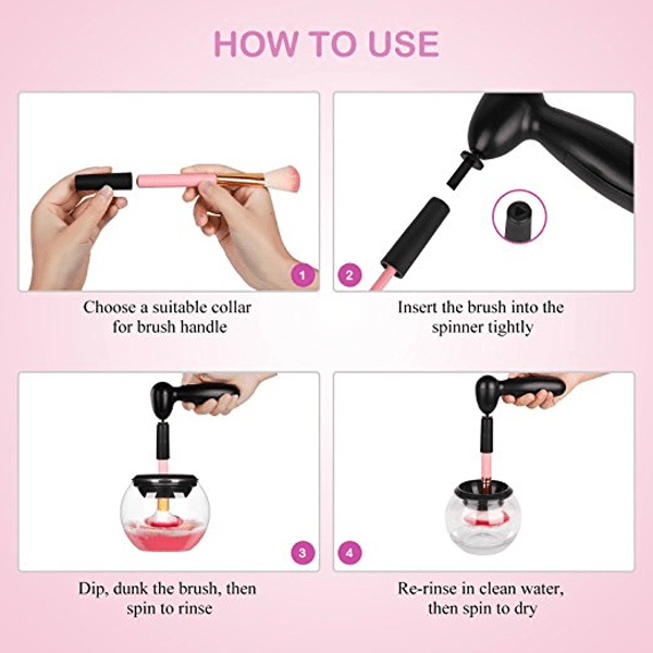 Makeup Brush Cleaner Dryer Bowl – Deep Cleaning and Quick Drying-My Makeup Brushset
