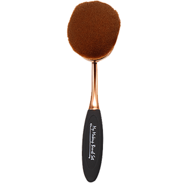 Setting Powder Oval Brush – Flawless Blending for a Smooth Finish-My Makeup Brushset