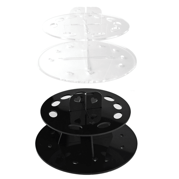 Oval Brush Set Holder – Sleek and Functional Storage Solution-My Makeup Brushset