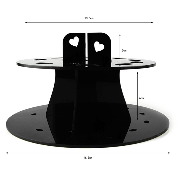 Oval Brush Set Holder – Sleek and Functional Storage Solution-My Makeup Brushset