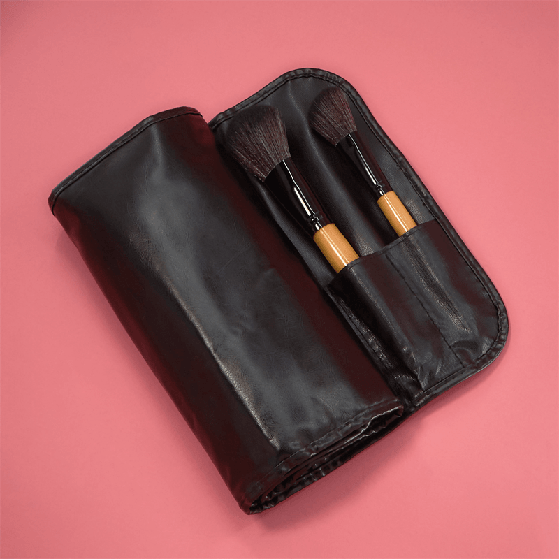 24 Piece Wooden Makeup Brush Set – Complete Face Kit-My Makeup Brushset