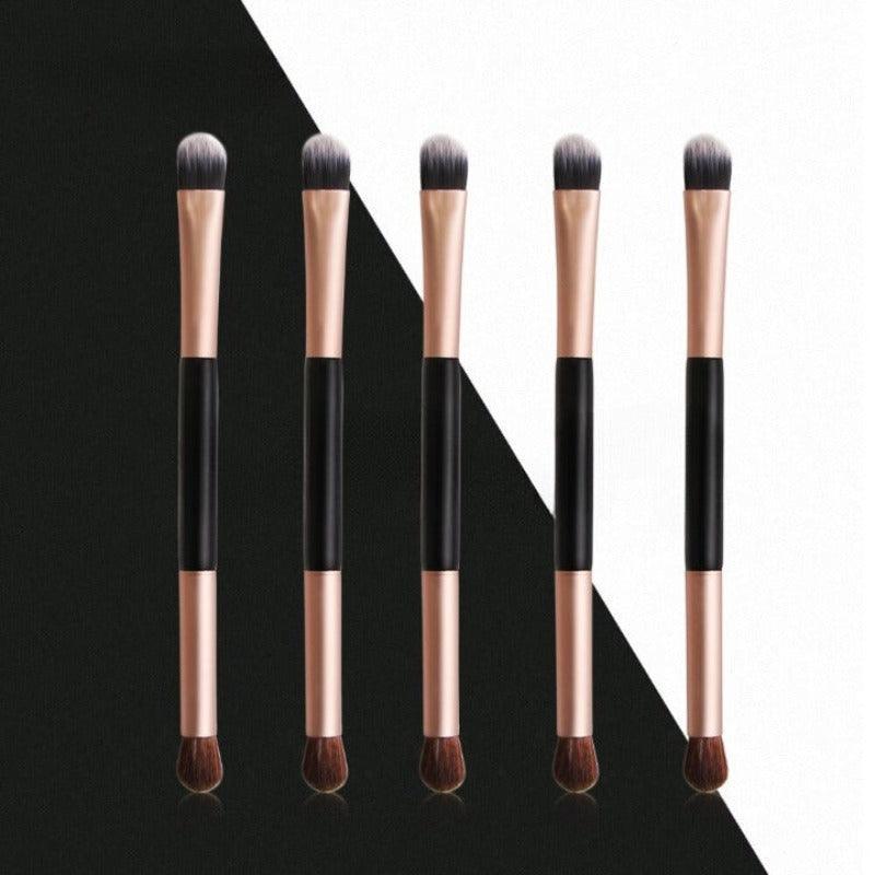 5/10Pcs Multifunctional Eyeshadow Brush Set – Dual-Ended Beauty Tool-My Makeup Brushset