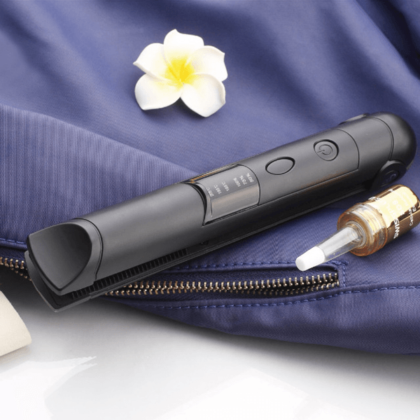 Rechargeable Wireless Mini Flat Iron - Portable Straightener-My Makeup Brushset