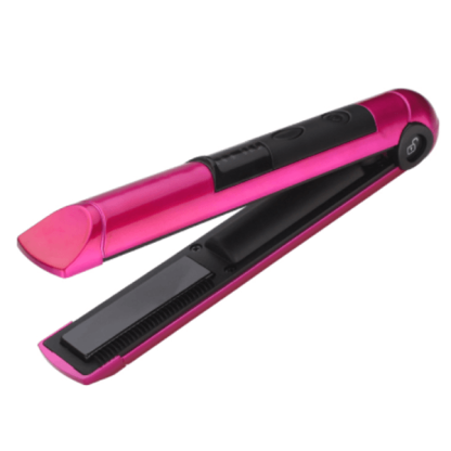 Rechargeable Wireless Mini Flat Iron - Portable Straightener-My Makeup Brushset