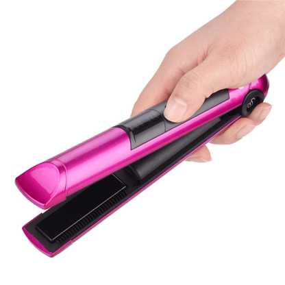Rechargeable Wireless Mini Flat Iron - Portable Straightener-My Makeup Brushset