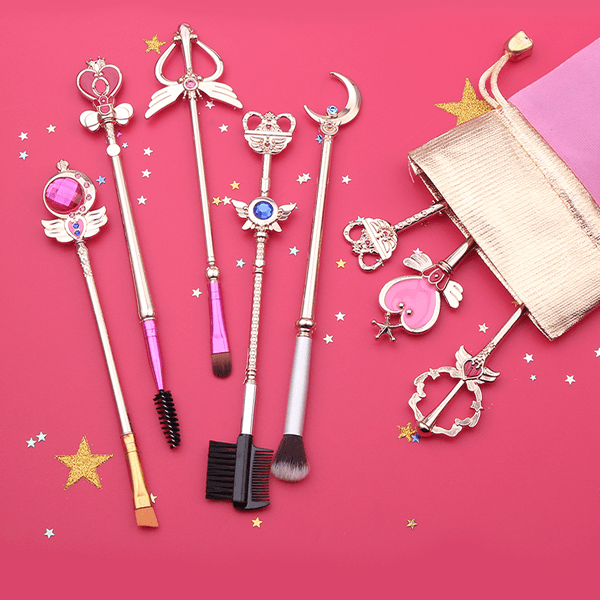 Gold Makeup Brush Set – Fantasy-Inspired Beauty Essentials-My Makeup Brushset