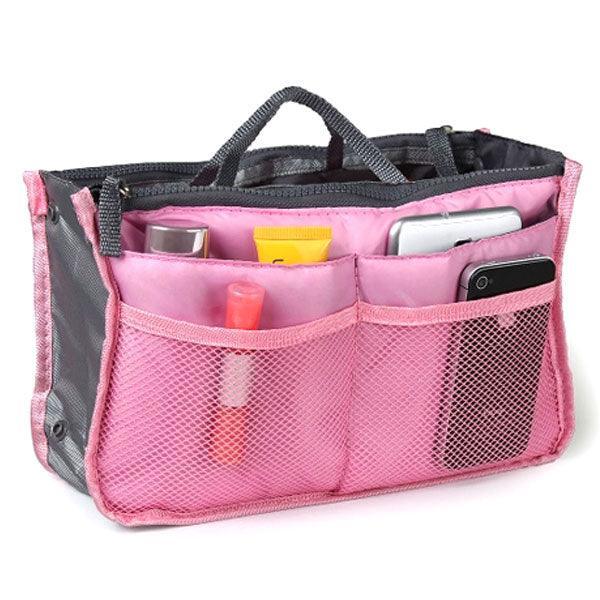 Slim Bag Purse Organizer – Compact and Multi-Pocket Design-My Makeup Brushset