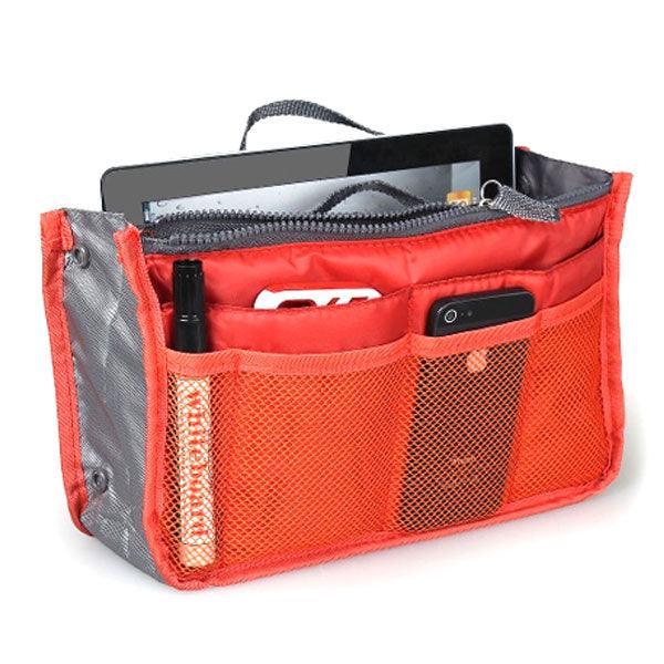 Slim Bag Purse Organizer – Compact and Multi-Pocket Design-My Makeup Brushset