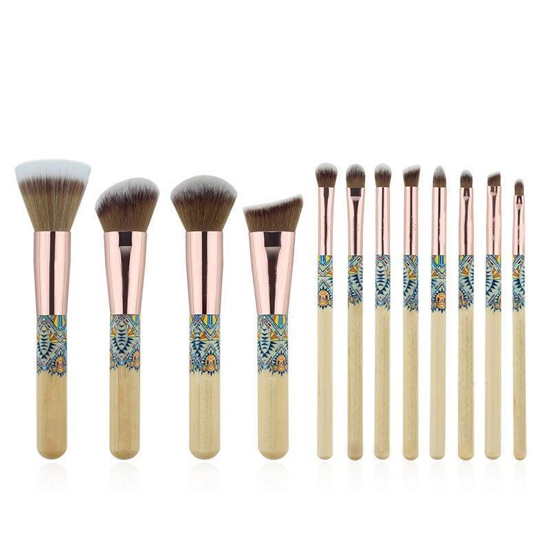 Professional Bamboo Makeup Brush – Ultimate Beauty Essential-My Makeup Brushset