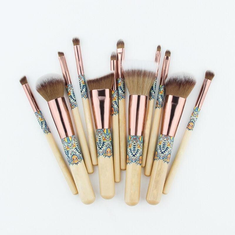 Professional Bamboo Makeup Brush – Ultimate Beauty Essential-My Makeup Brushset