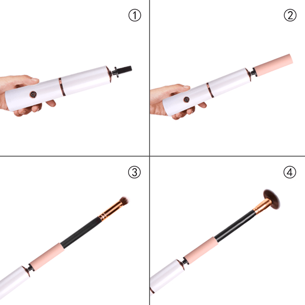 USB Brush Cleaner – Rechargeable Brush Cleaning and Drying System-My Makeup Brushset