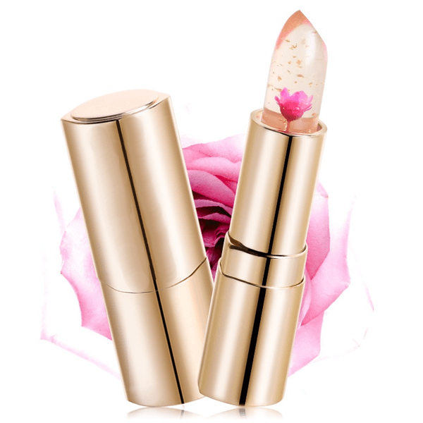 Flower Jelly Lipstick - Color-Changing Elegance-My Makeup Brushset