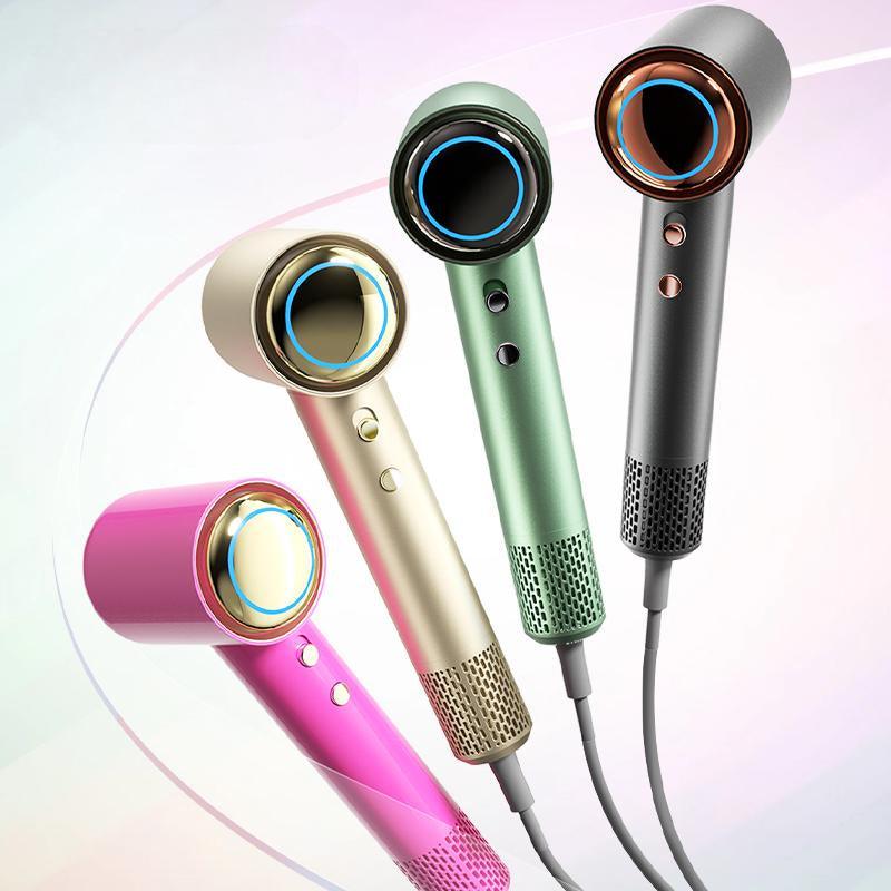Adjustable Ionic Hair Dryer -  Quick Frizz-Free Drying-My Makeup Brushset