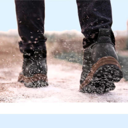 Men's Warm Comfortable Snow Boots-My Soft Slipper