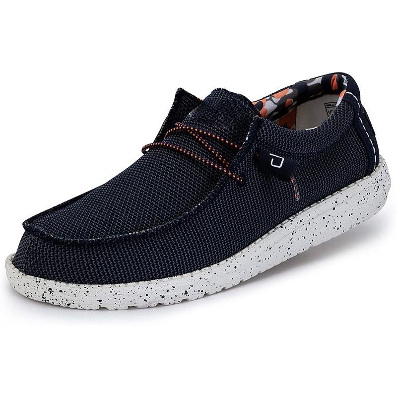 Men's Multiple Color Lace Up Comfortable & Light-Weight Loafer-My Soft Slipper