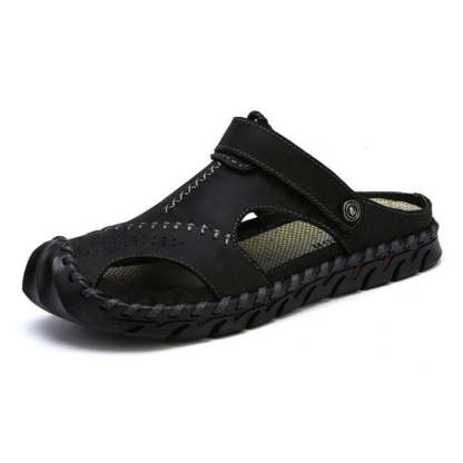 Genuine Leather Quality Beach Sandals-My Soft Slipper
