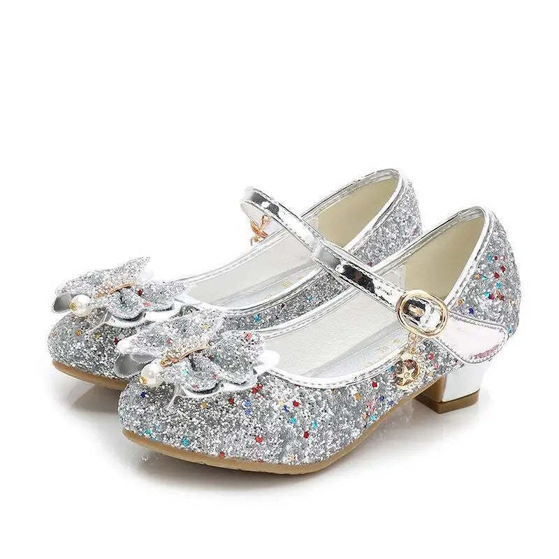 Princess Butterfly Shoes With Diamond Bowknot-My Soft Slipper