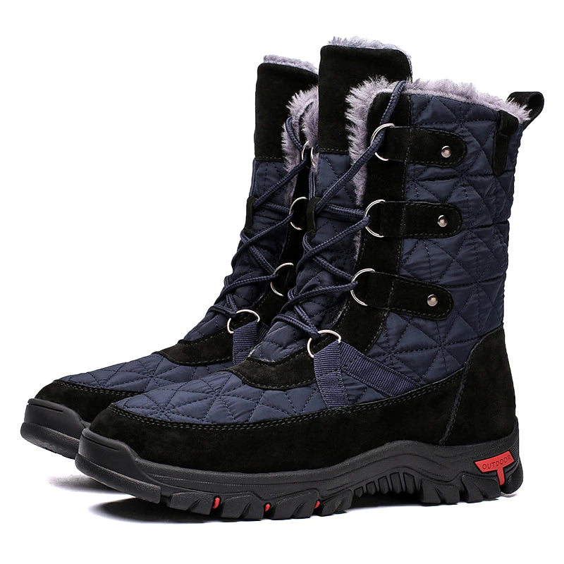 Winter Warm Plush Snow Boots For Men-My Soft Slipper