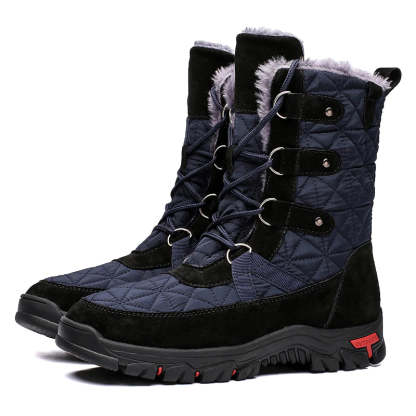 Winter Warm Plush Snow Boots For Men-My Soft Slipper