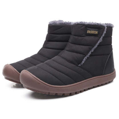 Waterproof Winter Non-Slip Ankle Boots-My Soft Slipper